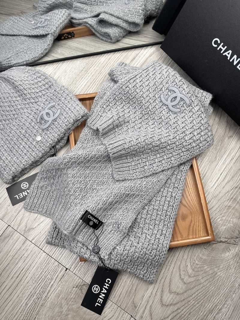 Chanel Caps Scarfs